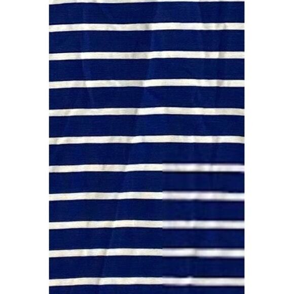 Isabel Maternity Maxi Dress Women's Blue White Stripe Small Sleeveless Stretch - Picture 2 of 6